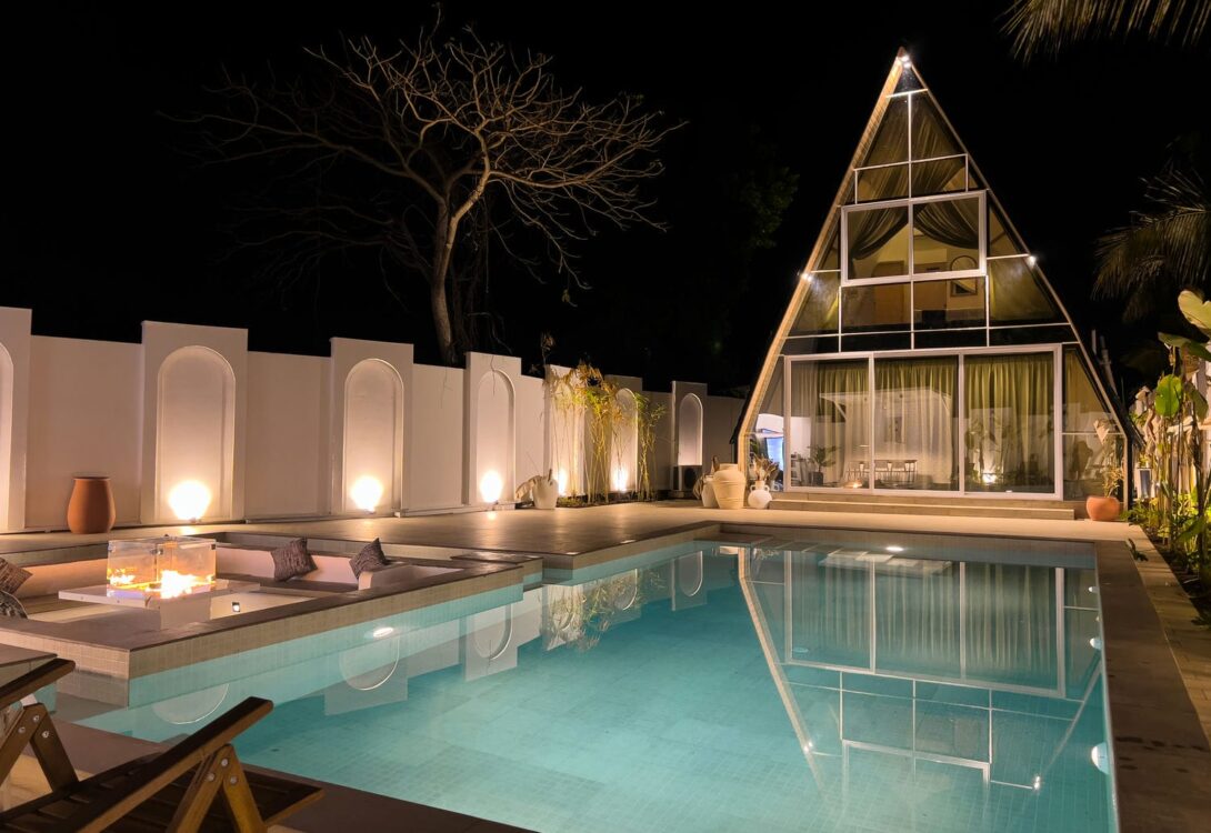 luxury villas in alibaug with swimming pool