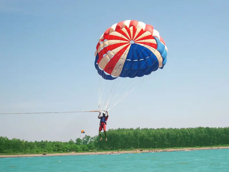 Parasailing in Alibaug