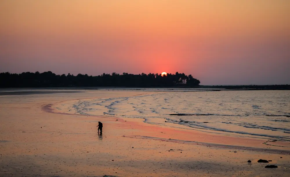 Awas Beach Near Alibaug