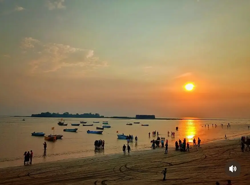 Alibaug Beach Sunset