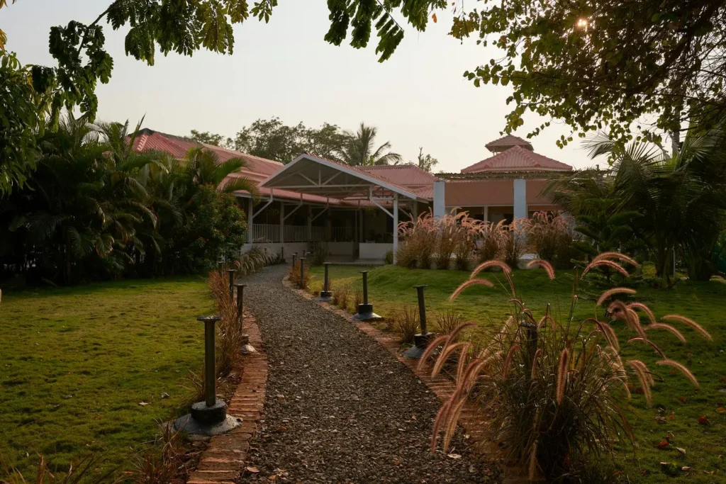Luxury villa with zen garden