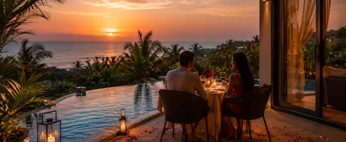 Anniversary Getaway in Alibaug - Best Villa Surprises