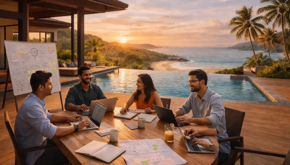 Offsite Retreats for Startups- Benefits for Team Growth and Innovation