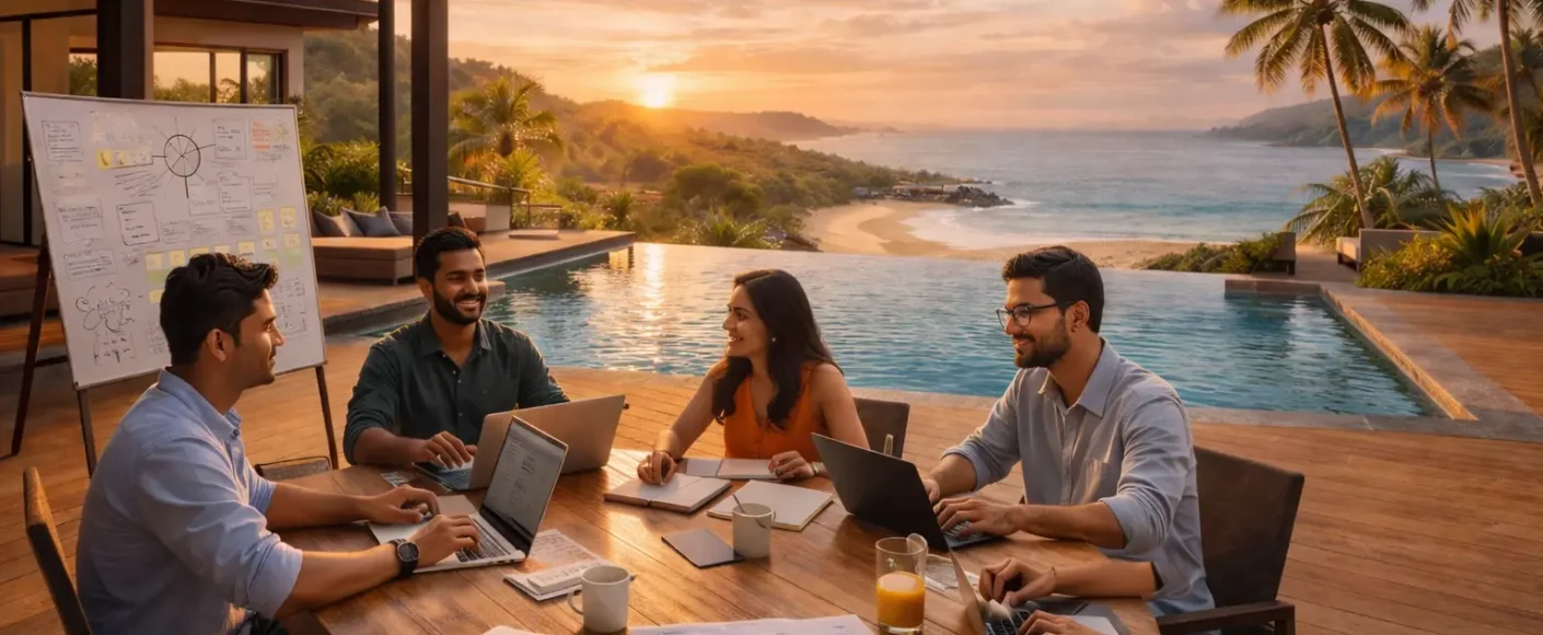 Offsite Retreats for Startups- Benefits for Team Growth and Innovation