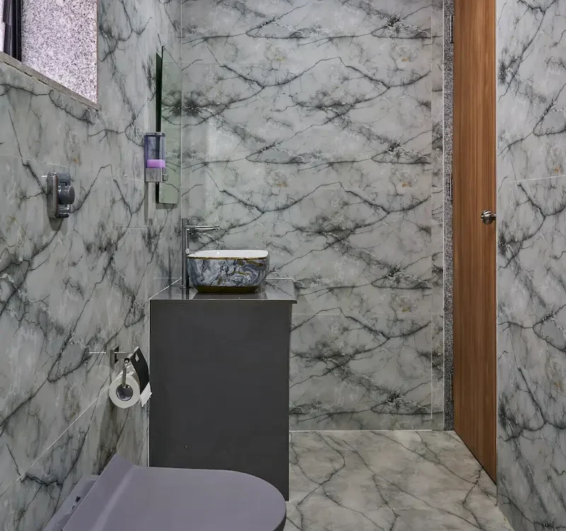 Luxury bathroom at best resorts near Nagaon Beach Alibaug for couples