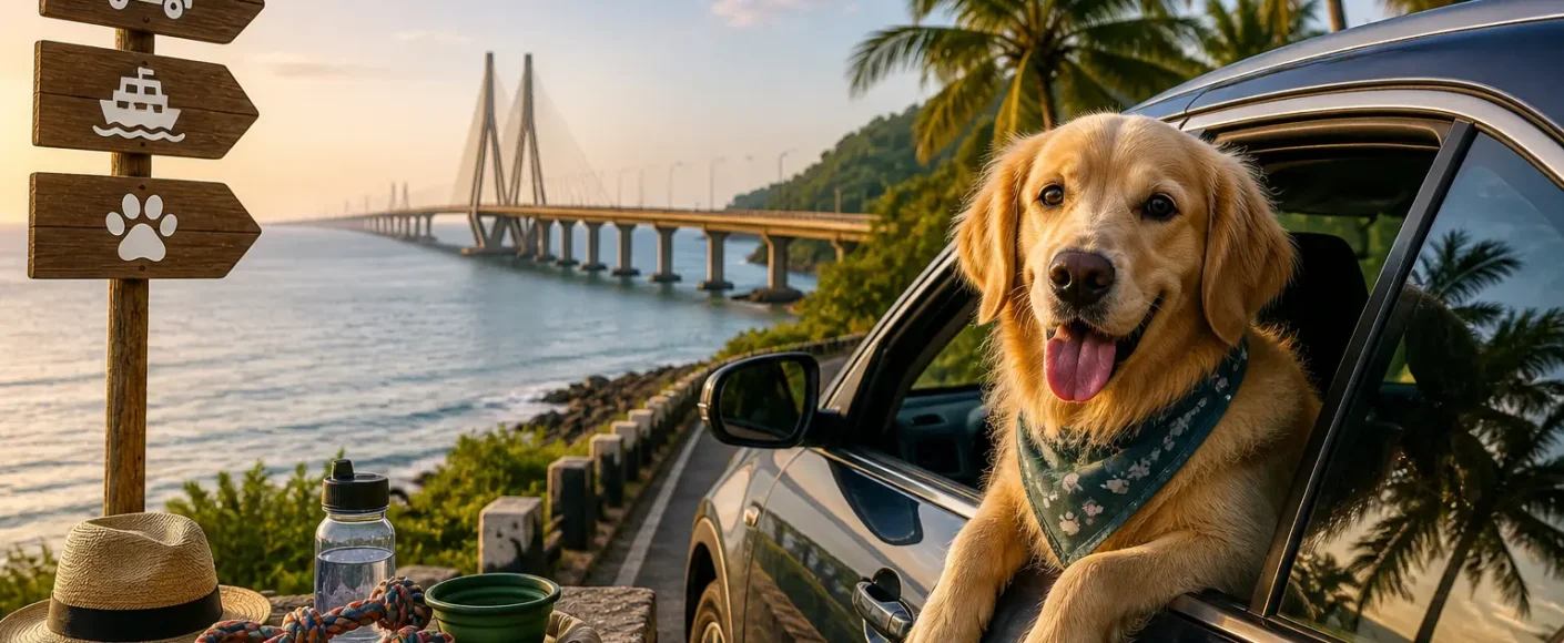 Mumbai to Alibaug with Dog- Travel Guide