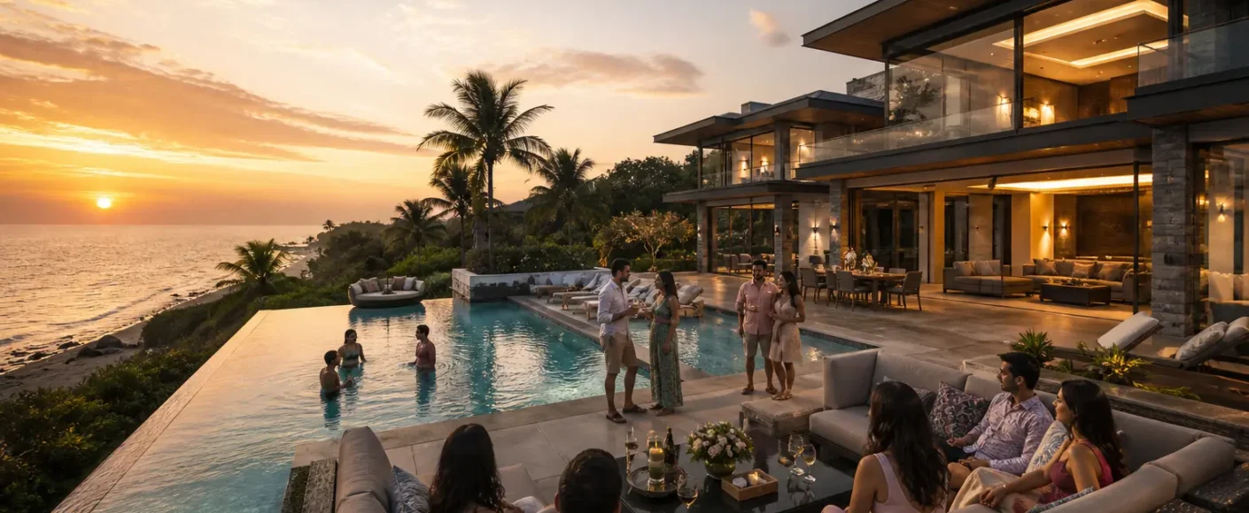 Renting a Luxury Villa in Alibaug for 10 People